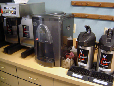 The water cooler at work