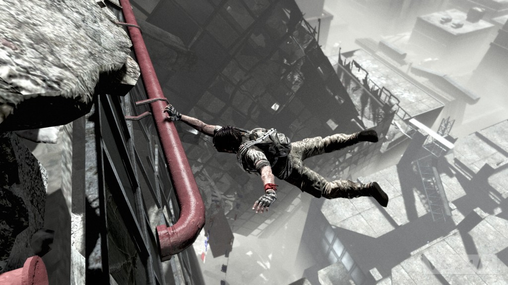 A screenshot from I Am Alive